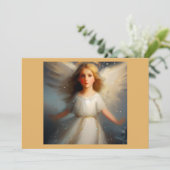 Weihnachtsgel 2 feiertagskarte (Stehend Vorderseite)