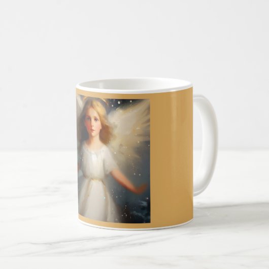 Weihnachtsgel 2 kaffeetasse (VorderseiteRechts)