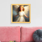 Weihnachtsgel 2 leinwanddruck (Insitu (Wohnzimmer))