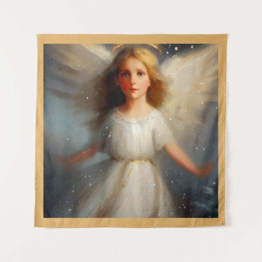 Weihnachtsgel 2 wandteppich (Vorderseite)