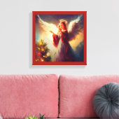 Weihnachtsgel 3 leinwanddruck (Insitu (Wohnzimmer))