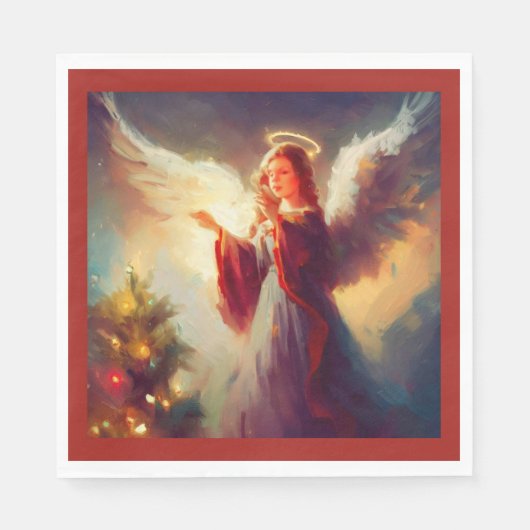 Weihnachtsgel 3 serviette (Vorderseite)