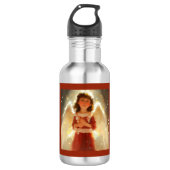 Weihnachtsgel 4 edelstahlflasche (Vorderseite)