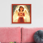 Weihnachtsgel 4 leinwanddruck (Insitu (Wohnzimmer))
