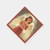 Weihnachtsgel 4 serviette (Ecke)