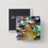 Weihnachtsgel Button (Vorne & Hinten)