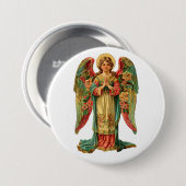 Weihnachtsgel Button (Vorne & Hinten)