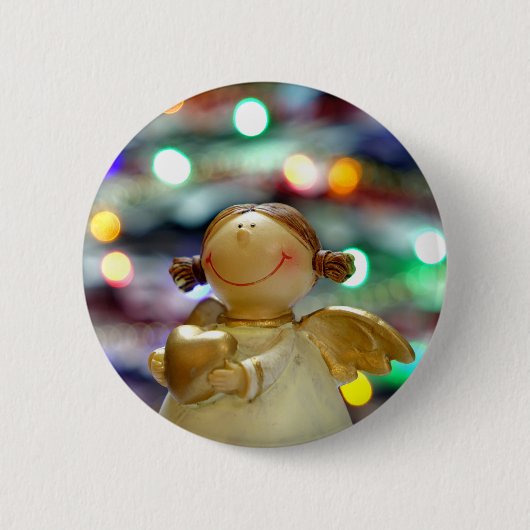 Weihnachtsgel Button (Vorderseite)