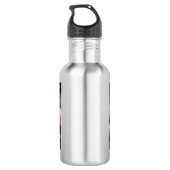 Weihnachtsgel Edelstahlflasche (Rückseite)