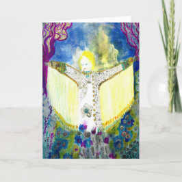 Weihnachtsgel. Feiertagskarte