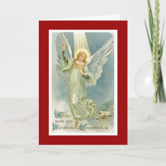 Weihnachtsgel Feiertagskarte