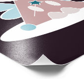 Weihnachtsgel Fotodruck (Ecke)