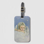 Weihnachtsgel Gepäckanhänger (Vorderseite Vertikal)