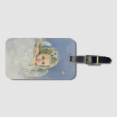 Weihnachtsgel Gepäckanhänger (Vorderseite (Horizontal))