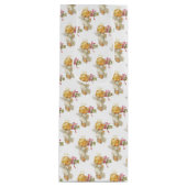 Weihnachtsgel Geschenktüte Für Weinflaschen (Vorderseite)