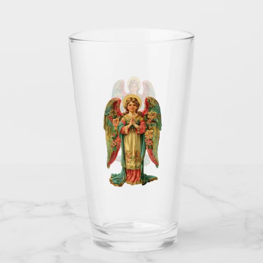 Weihnachtsgel Glas (Vorderseite)