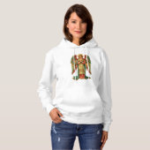 Weihnachtsgel Hoodie (Vorne ganz)