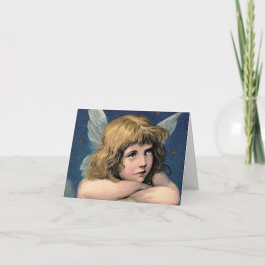 Weihnachtsgel Karte (Vorderseite)