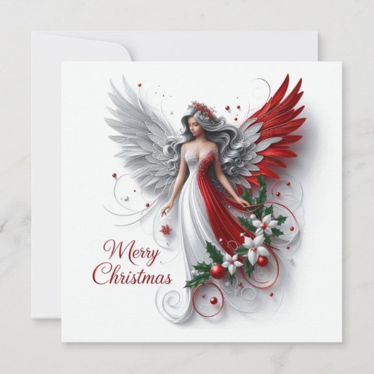 Weihnachtsgel Karte (Vorderseite)