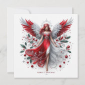 Weihnachtsgel Karte (Vorderseite)