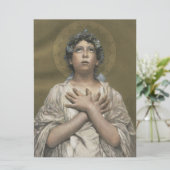 Weihnachtsgel Karte (Stehend Vorderseite)