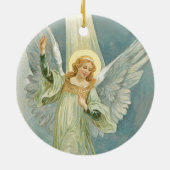 Weihnachtsgel Keramikornament (Hinten)