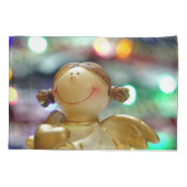 Weihnachtsgel Kissenbezug (Rückseite)