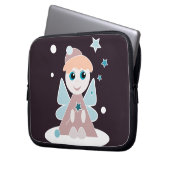 Weihnachtsgel Laptopschutzhülle (Vorderseite Links)