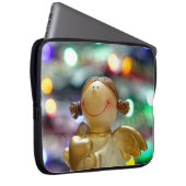 Weihnachtsgel Laptopschutzhülle (Vorne Rechts)