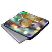 Weihnachtsgel Laptopschutzhülle (Vorne Knopf)