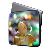 Weihnachtsgel Laptopschutzhülle (Vorderseite Links)