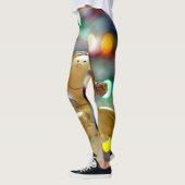 Weihnachtsgel Leggings (Links)