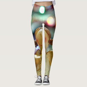 Weihnachtsgel Leggings