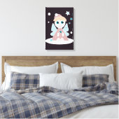 Weihnachtsgel Leinwanddruck (Insitu (Schlafzimmer))