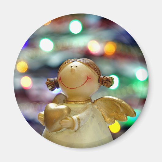 Weihnachtsgel Magnet (Vorne)