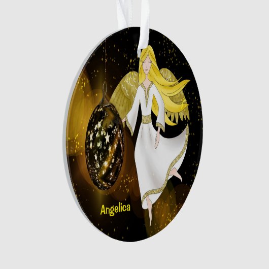 Weihnachtsgel mit Bulb Ornament (Vorderseite)