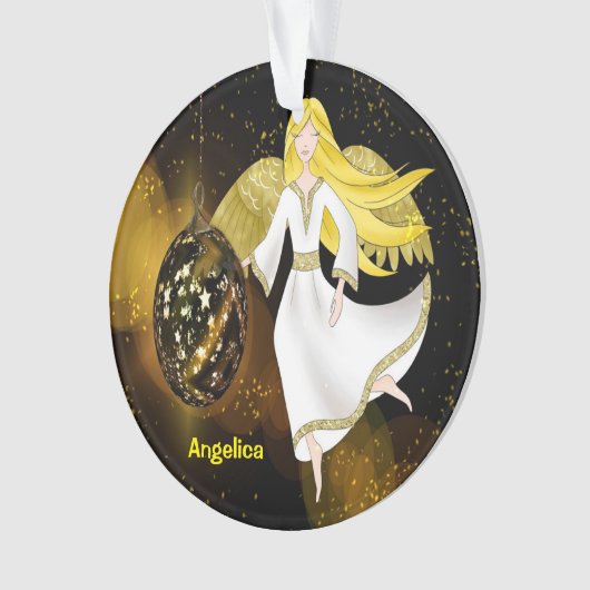 Weihnachtsgel mit Bulb Ornament (Vorderseite)