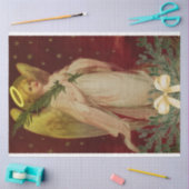 Weihnachtsgel mit festem Baum Seidenpapier (Basteln)