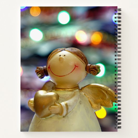 Weihnachtsgel Notizblock (Rückseite)