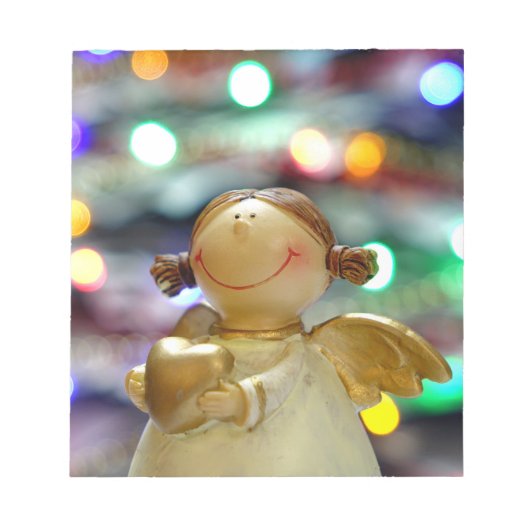 Weihnachtsgel Notizblock (Vorderseite)