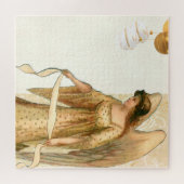 Weihnachtsgel & Ornamente Puzzle (Horizontal)