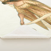 Weihnachtsgel & Ornamente Sherpadecke (3/4)