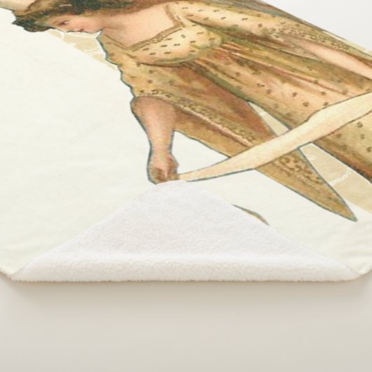 Weihnachtsgel & Ornamente Sherpadecke (3/4)