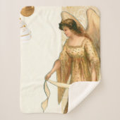 Weihnachtsgel & Ornamente Sherpadecke (Vorderseite)