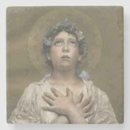 Weihnachtsgel Steinuntersetzer