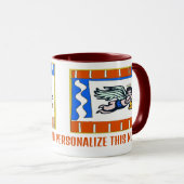 Weihnachtsgel Tasse (VorderseiteRechts)