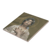 Weihnachtsgel (von Erulo Eroli) Fliese (Seite)