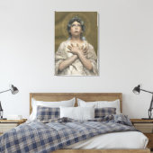 Weihnachtsgel (von Erulo Eroli) Leinwanddruck (Insitu (Schlafzimmer))