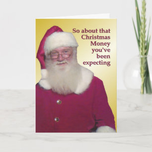 Weihnachtsgeld NICHT eingeschlossen Feiertagskarte