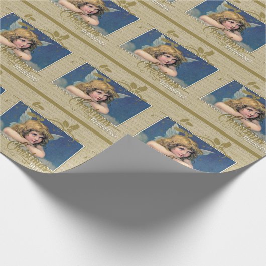 Weihnachtsgelder-Engel Geschenkpapier (Ecke)